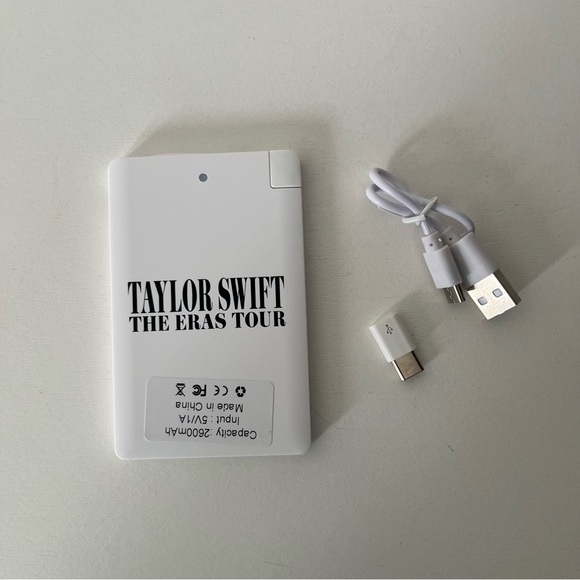 NWT Taylor Swift The Eras Tour Portable Charger - Picture 3 of 5